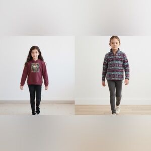 LOT: Vans Hoodie & Gymboree Fleece, Girls Size M